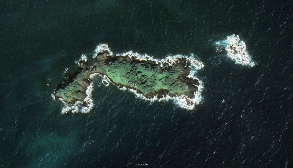 image of richmond island in tobago