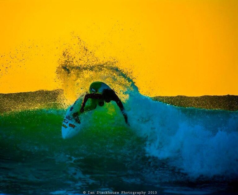 Surfing in Tobago